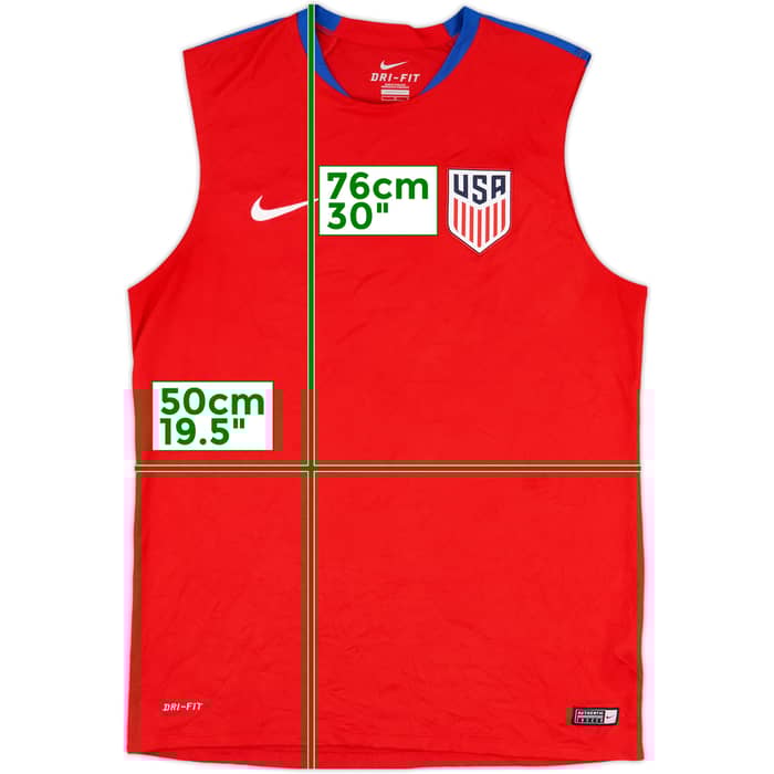 2018-19 USA Nike Training Vest - 10/10 - (L)