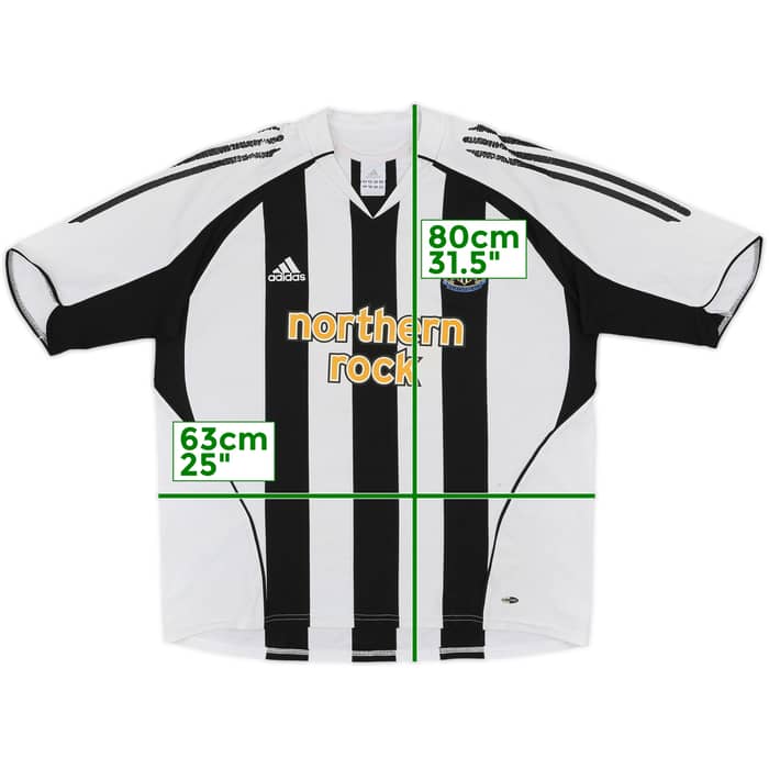 2005-07 Newcastle Home Shirt - 5/10 - (XL)