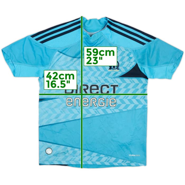 2009-10 Olympique Marseille Away Shirt - 7/10 - (S.Boys)