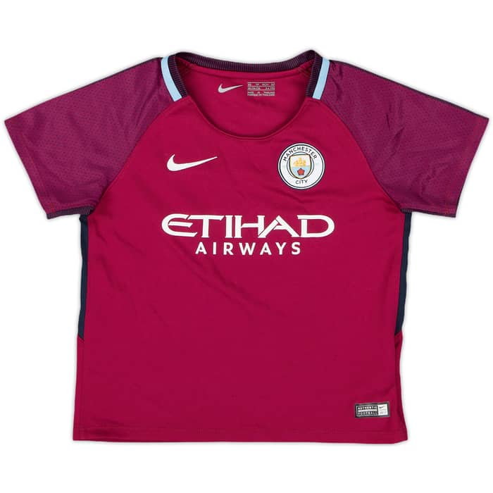 2017-18 Manchester City Away Shirt - 9/10 - (3-4 Years)