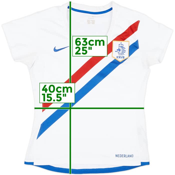 2006-08 Netherlands Away Shirt - 8/10 - (Women's M)