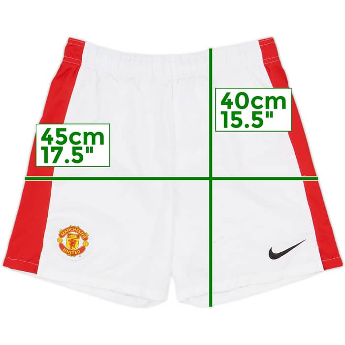 2009-10 Manchester United Home Shorts - 6/10 - (M.Boys)