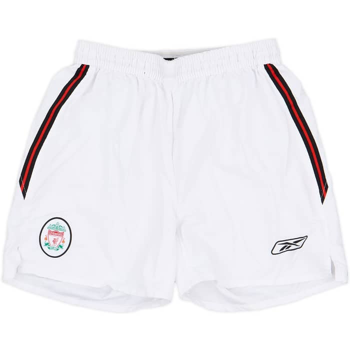 2003-04 Liverpool Alternate Away Shorts - 8/10 - (L.Boys)