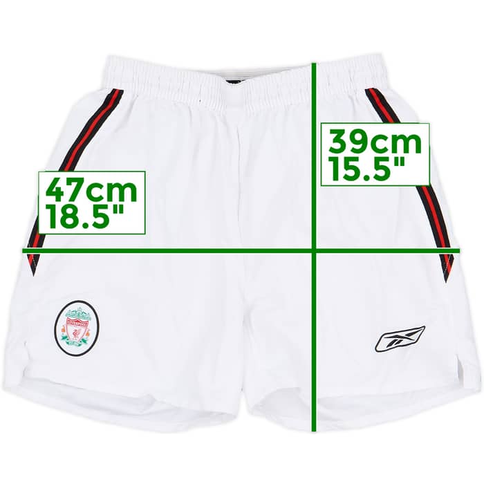 2003-04 Liverpool Alternate Away Shorts - 8/10 - (L.Boys)