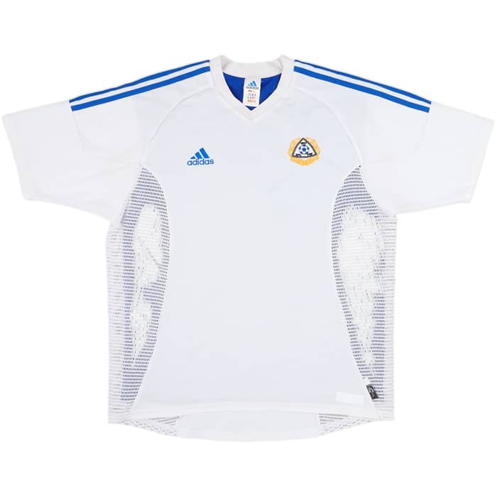 2002-04 Finland Player Issue Home Shirt Hyypia #4 - 5/10 - (XL)