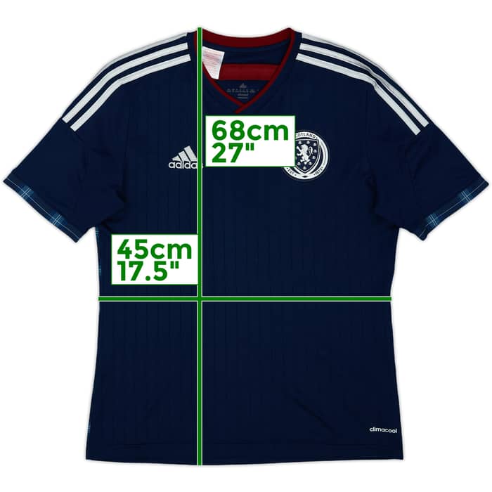 2014-15 Scotland Home Shirt - 10/10 - (XL.Boys)