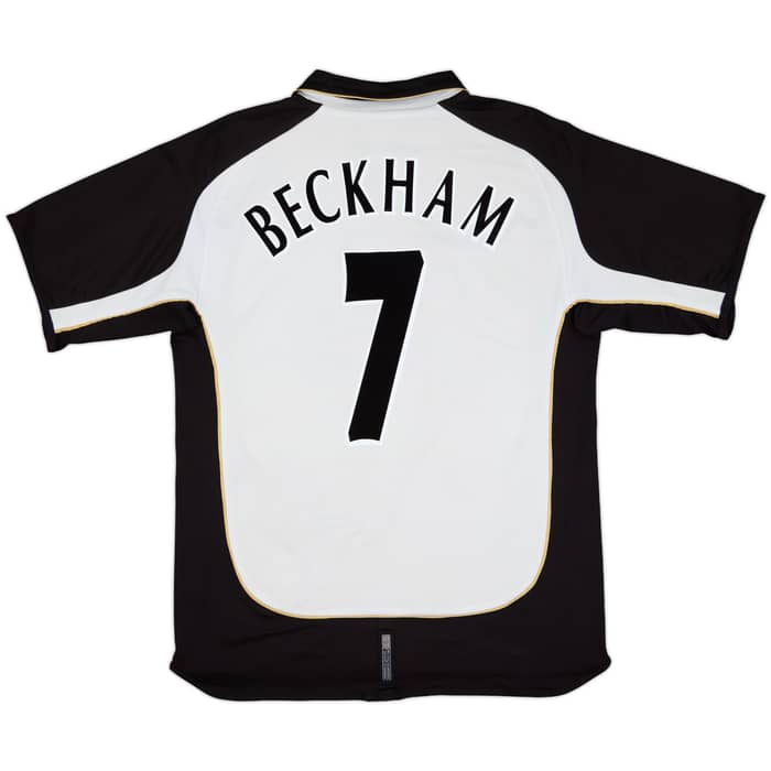 2001-02 Manchester United Centenary Away/Third Shirt Beckham #7 - 5/10 - (L)