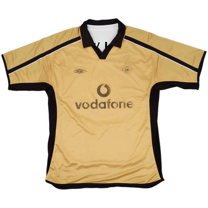 2001-02 Manchester United Centenary Away/Third Shirt Beckham #7 - 5/10 - (L)