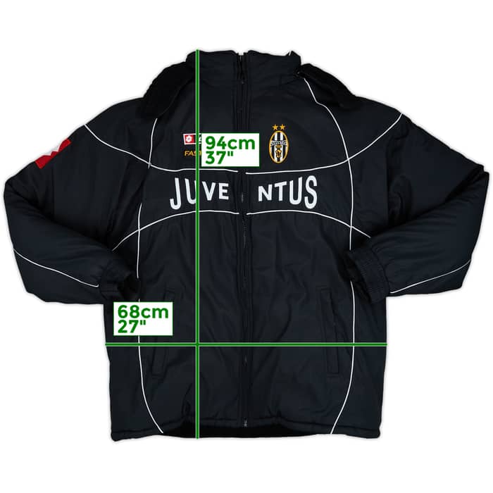 2001-02 Juventus Lotto Padded Bench Coat - 4/10 - (4XL)