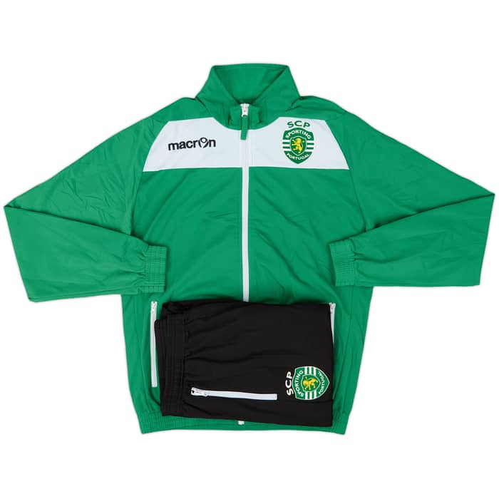 2016-17 Sporting CP Macron Tracksuit - 7/10 - (L)