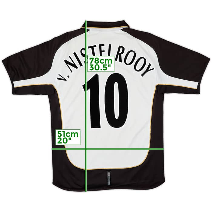 2001-02 Manchester United Centenary Away/Third Shirt V.Nistelrooy #10 - 6/10 - (M)