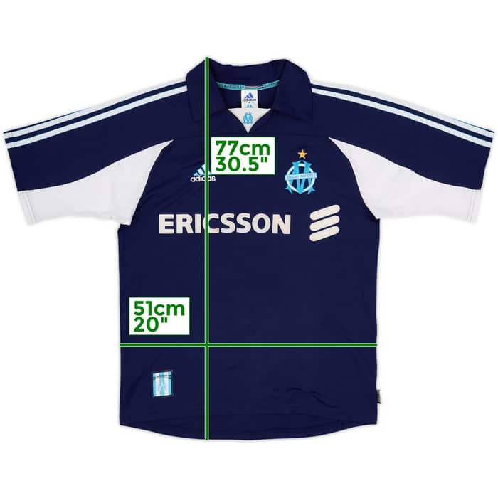 Camiseta de visitante del Olympique Marseille 1999-00 - 5/10 - (S)