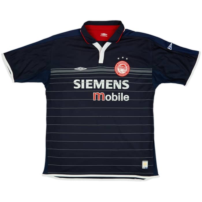 2003-04 Olympiakos Reversible Away Shirt - 6/10 - (M)