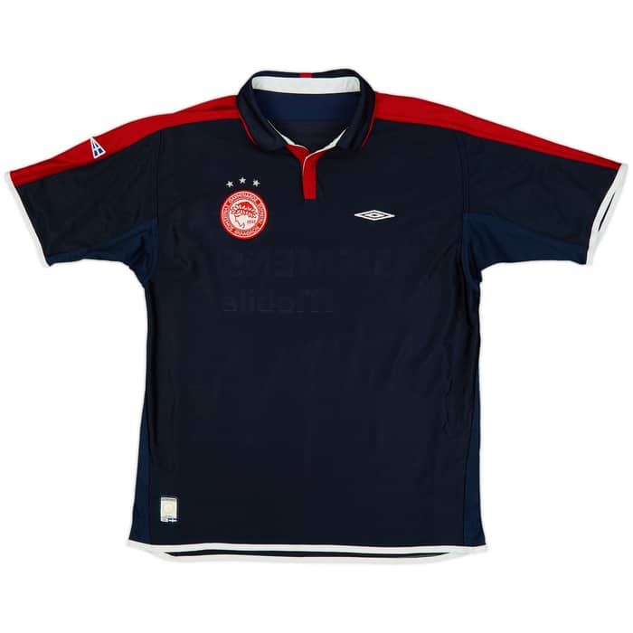 2003-04 Olympiakos Reversible Away Shirt - 6/10 - (M)