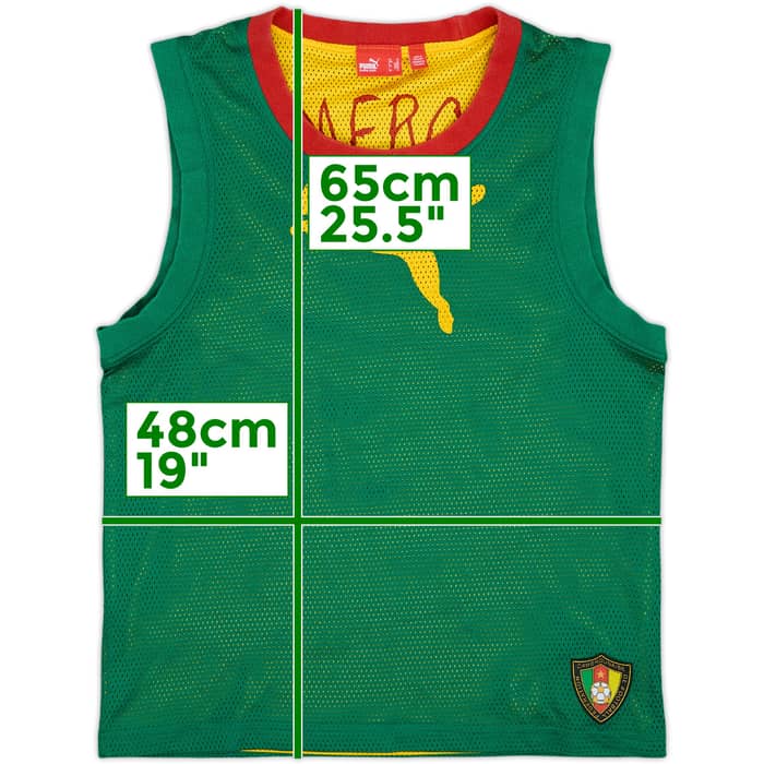2010s Cameroon Puma Reversible Training Vest - 8/10 - (M)