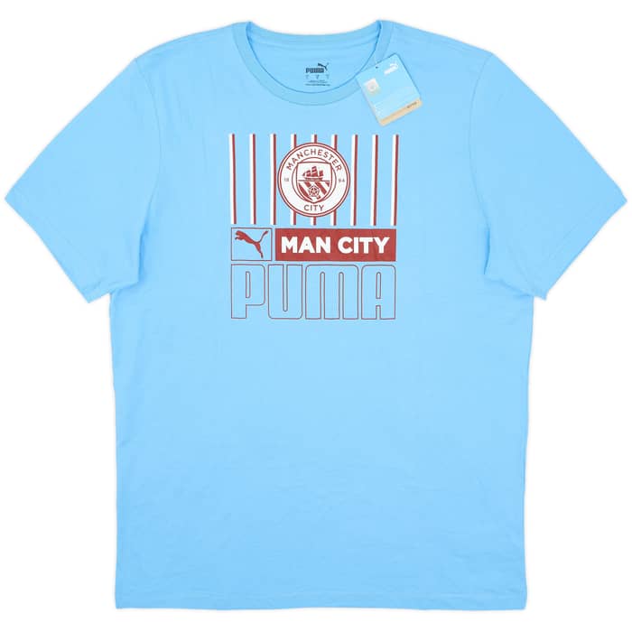 2022-23 Manchester City Puma Cotton Tee (L)