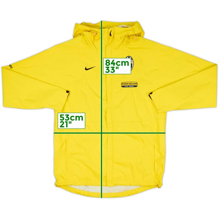 2008-09 Juventus Nike Rain Coat - 7/10 - (S)