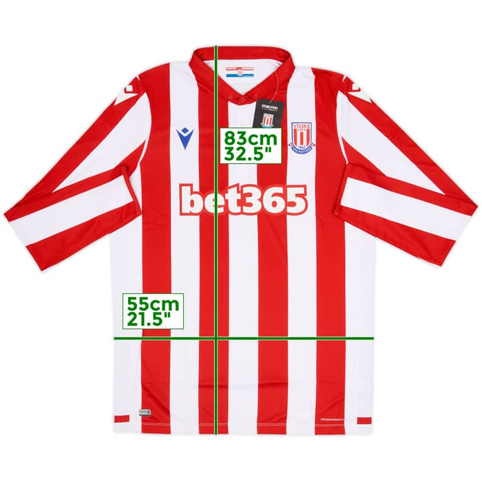 2019-20 Stoke City Home L/S Shirt (XXL)