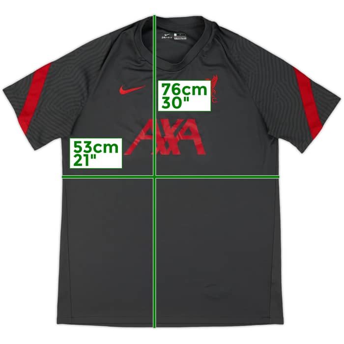 2020-21 Liverpool Nike Training Shirt & Shorts - 9/10 - (L)
