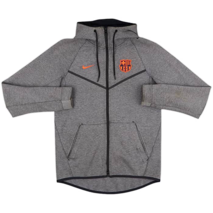 2018-19 Barcelona Nike Hooded Track Jacket - 5/10 - (S)