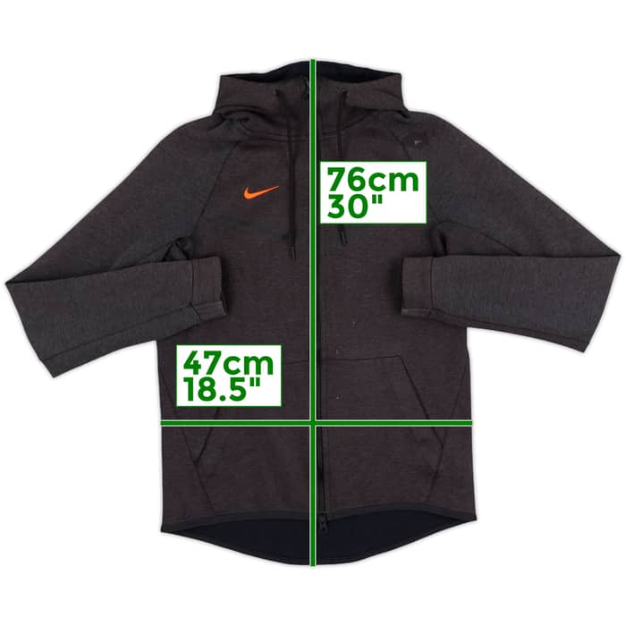 2018-19 Barcelona Nike Hooded Track Jacket - 7/10 - (S)