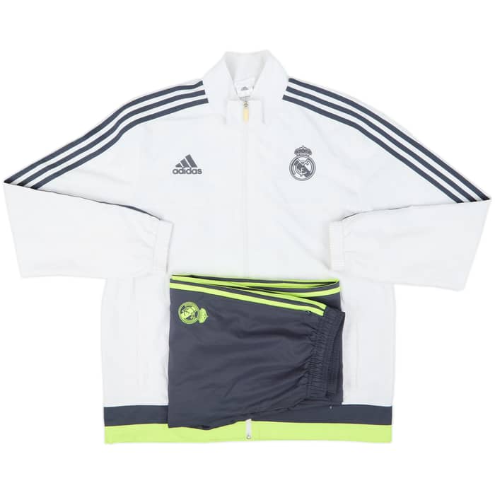 2015-16 Real Madrid adidas Tracksuit - 6/10 - (L)