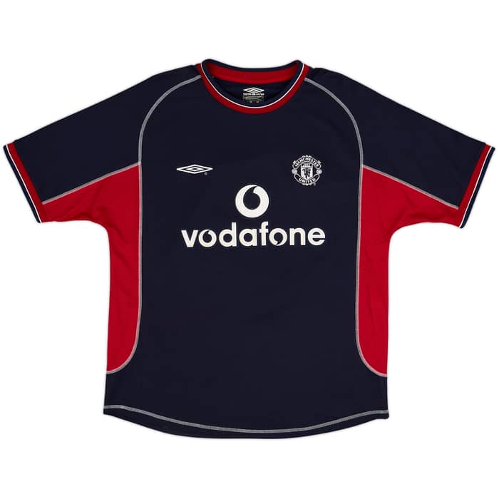 2000-01 Manchester United Third Shirt Beckham #7 - 8/10 - (M)