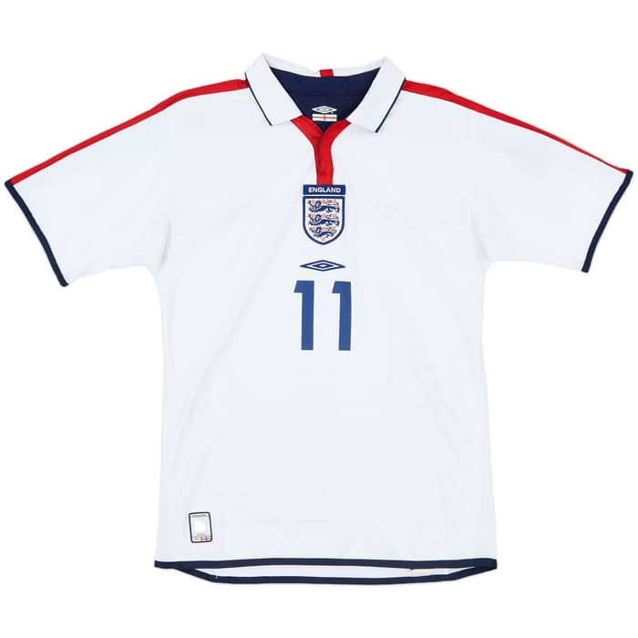 2003-05 England Home Shirt Lampard #11 - 7/10 - (S)