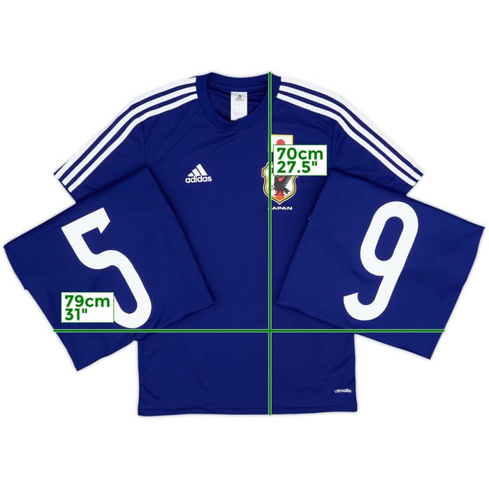 Camiseta básica de local de Japón 2013-15 - 10/10 - (S)