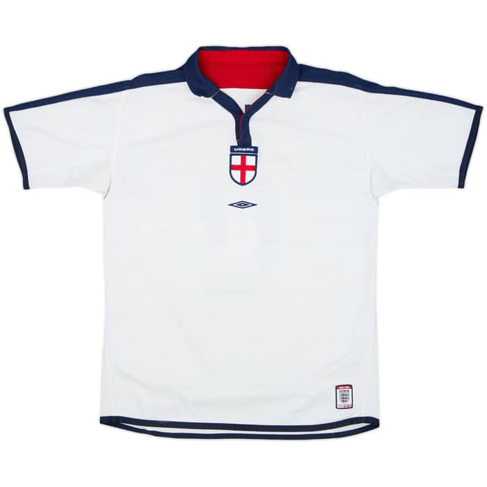 2003-05 England Home Shirt Rooney #9 - 7/10 - (XL.Boys)