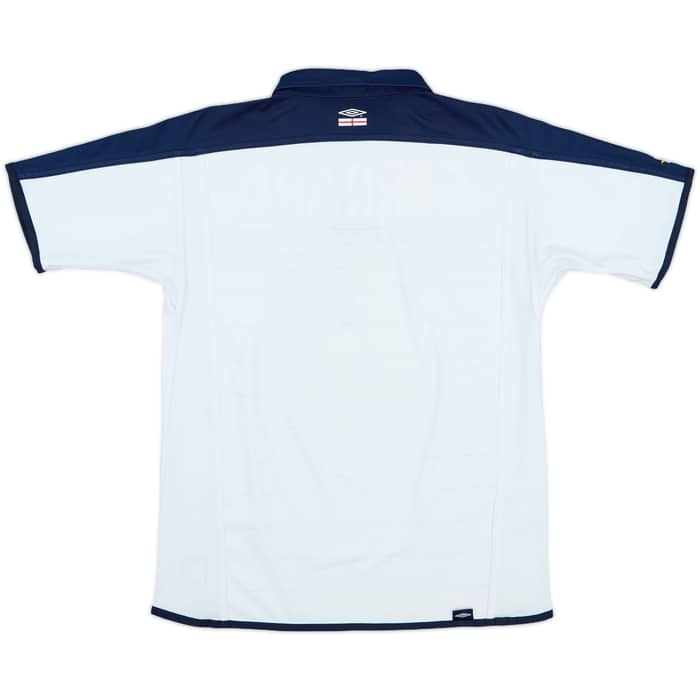 2003-05 England Home Shirt Gerrard #4 - 8/10 - (XL.Boys)