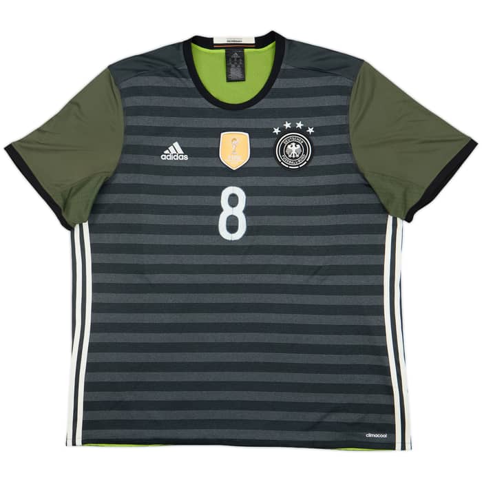 2015-17 Germany Away Shirt Ozil #8 - 9/10 - (XXL)
