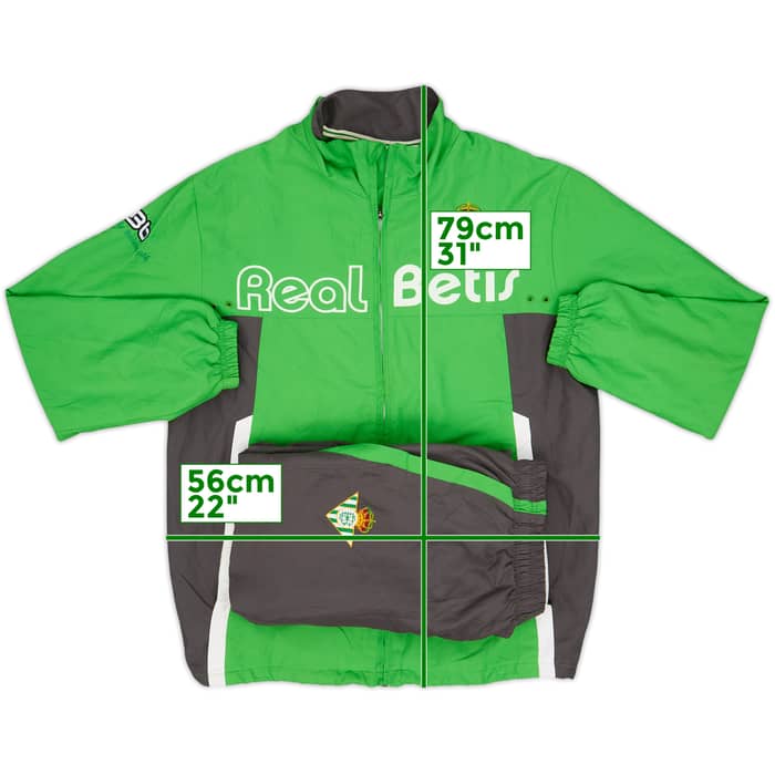 2010-11 Real Betis RBB Tracksuit - 5/10 - (M)