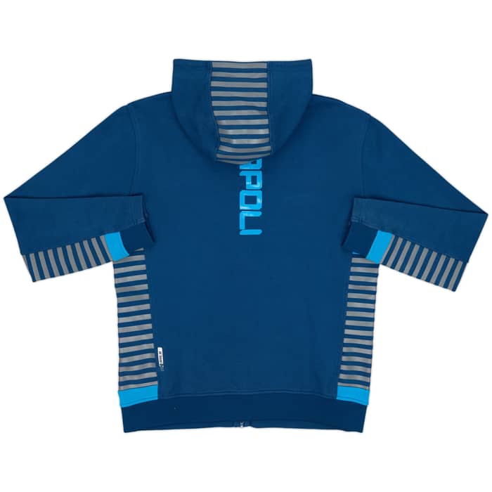 2019-20 Napoli Macron Hooded Track Jacket - 7/10 - (L)