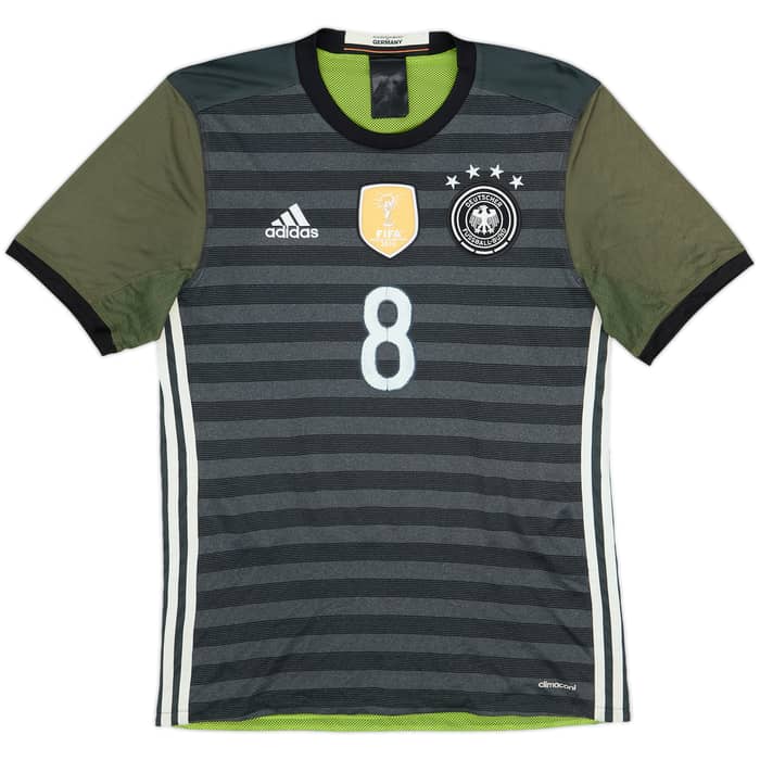 2015-17 Germany Away Shirt Ozil #8 - 7/10 - (S)