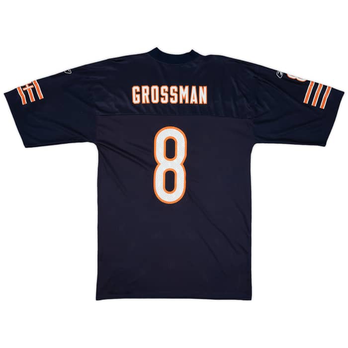 2005-06 Chicago Bears Grossman #8 Reebok Replica Home Jersey - 8/10 - (L)