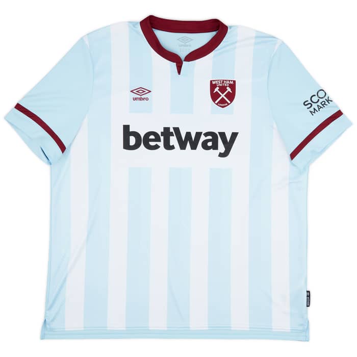 2021-22 West Ham Away Shirt Bowen #20 - 9/10 - (3XL)