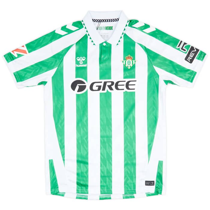 2024-25 Real Betis Home Shirt Johnny #4