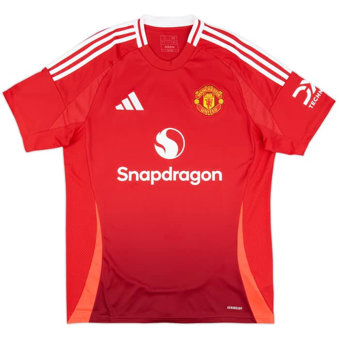 2024-25 Manchester United Home Shirt Mainoo #37