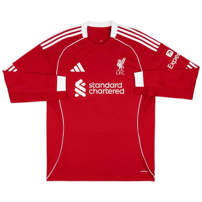 2025-26 Liverpool Home L/S Shirt Wirtz #7