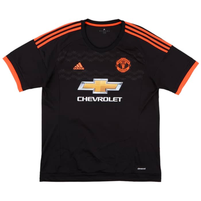 2015-16 Manchester United Third Shirt Valencia #25 - 9/10 - (XL)