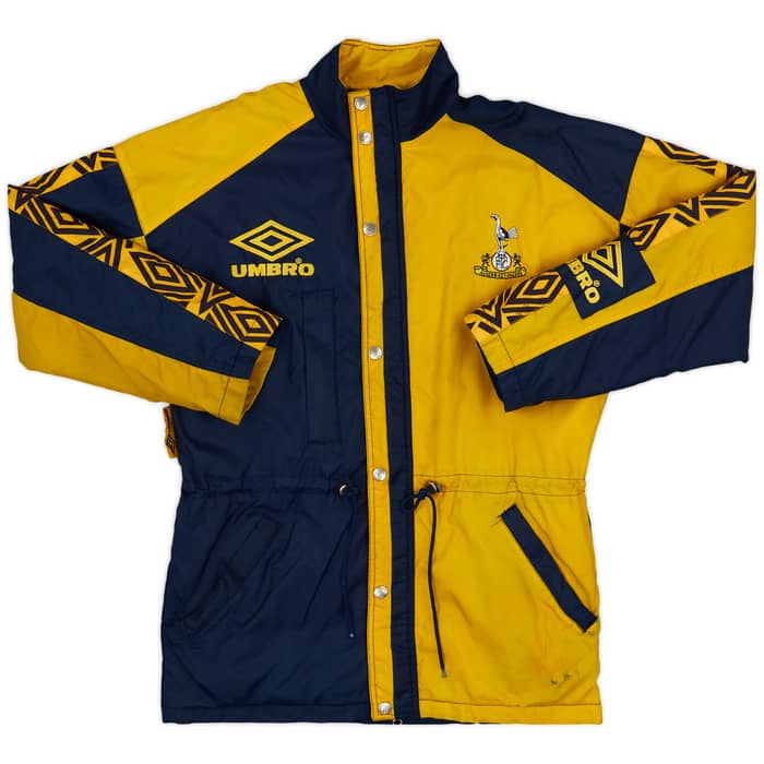 1992-93 Tottenham Umbro Padded Bench Coat - 4/10 - (XS)