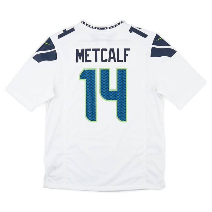 2019-23 Seattle Seahawks Metcalf #14 Nike Game Jersey (Away) XL - W/Tags