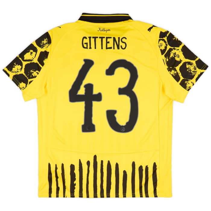 2025 Borussia Dortmund KidSuper CWC Home Shirt Gittens #43