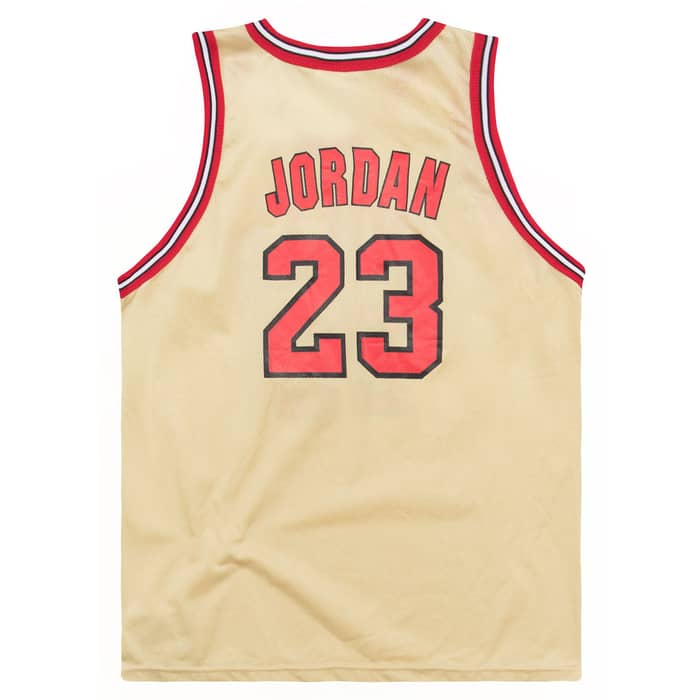 1997-98 Chicago Bulls Jordan #23 Champion Jersey (Alternate) Y