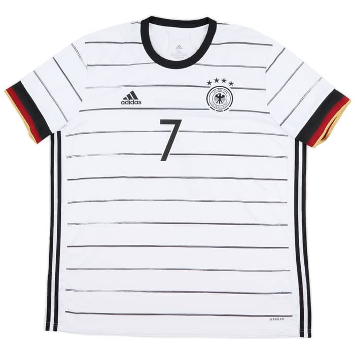 2020-21 Germany Home Shirt Havertz #7 - 8/10 - (XXL)