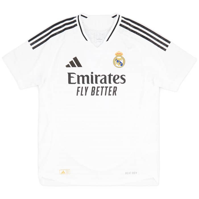 2024-25 Real Madrid Authentic Home Shirt Vini Jr. #7