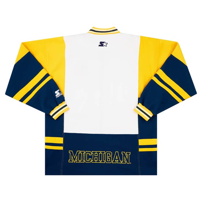 1990s Michigan Wolverines Starter Warm-Up Jacket L