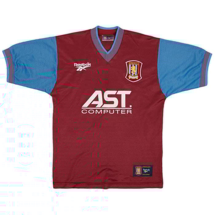 1997-98 Aston Villa Home Shirt Ehiogu #5 - 9/10 - (S)