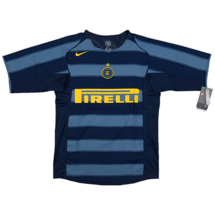 2004-05 Inter Milan Third Shirt Stankovic #5 (S)